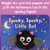 Spooky, Spooky, Little Bat Finger Puppet Halloween Board Book Ages 0-4