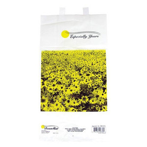BAGS BEDSIDE PLASTIC FLORAL 6.5IN X 3IN X 12IN LF DAWNMIST (100PK 20PK/CS) [500-BBPL]