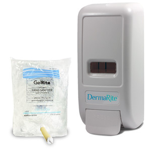 *DISC* DISPENSERS SOAP/SANITIZER MANUAL 800ML BAG WHITE COMPLIANCE SOLN (EA) [100-BB800]