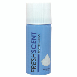 SHAVE CREAMS ALCOHOL FREE AEROSOL 1.5OZ FRESHSCENT (36/BX 4BX/CS) [100-SC15]