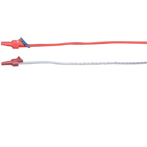 CATHETERS SUCTION TRACH OPEN W/DIRECTIONAL VALVE DISP ST LF 10FR RED POLY-CATH STRAIGHT PK (100/CS) [122-DYND40990]