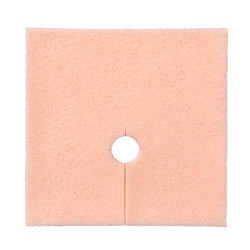DRESSINGS QUADRAFOAM NON-ADH TUBE-SITE 3.5IN X 3.5IN POLYMEM (15/BX 2BX/CS) [140-5335]