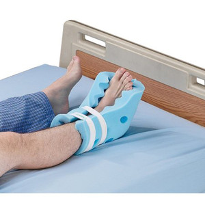 HEEL PROTECTORS/BOOTS FOAM EGG CRATE 12IN X 7.5IN HOOK & LOOP (PR) [141-6127]