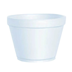 BOWLS/CONTAINERS FOAM SQUAT 16OZ DISP (500/CS) [500-FCT16-S]