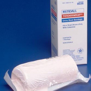 *DISC - USE 500-UNNA4* BANDAGES CONFORMING UNNA BOOT ZINC OXIDE LF NS 4IN X 10YD TENDERWRAP (12/CS) [150-8034]