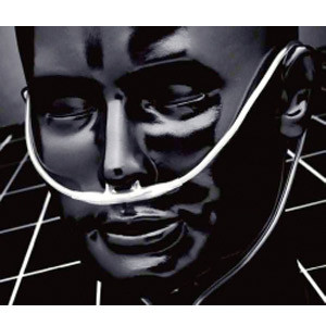 CANNULAS OXYGEN NASAL CURVED TIP ADULT CLEAR CRIMP RESIST W/ 7FT TUBING SUNMED (50/CS) [157-1600-7-50]