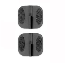 ELECTROCARDIOGRAPH ACCESSORIES ELECTRODES REUSE BLK 2IN X 1.5IN (20PR/CS) [257-REL1000]