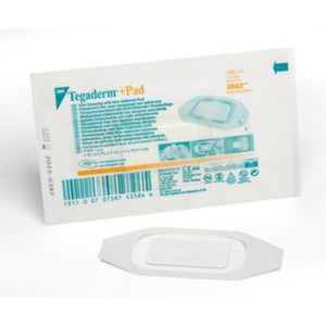 DRESSINGS FILM TRANS PADS ADH BORDER LF ST 2IN X 2.75IN TEGADERM ISLAND (50/BX 4BX/CS) [3M3582-EA]