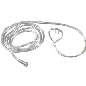CANNULAS OXYGEN NASAL CURVED SOFT TIP ADULT CLEAR CRIMP RESIST W/7FT TUBING W/O DEHP LF COMPLIANCE SOLN (50/CS) [400-C07N]