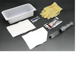 KITS/TRAYS INSERTION FOLEY CATH DISP ST W/10CC PREFILL SYR & PVP SWAB LF VINYL 2GLV COMPLIANCE SOLN (20/CS) [500-10CC]