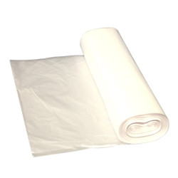 *USE - 500-24HC-R* CANS TRASH LINERS 10 GAL CLEAR 24IN X 23IN LLD 0.6MIL MADE USA (25/RL 20RL/CS) [500-23HC-R]