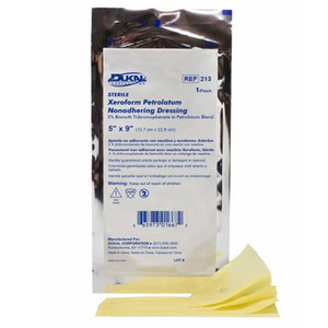 DRESSINGS IMPREGNATED PETROLEUM GAUZE NON-ADH LF ST 5IN X 9IN STRIP XEROFORM (50/BX 4BX/CS) [500-6223-X59]