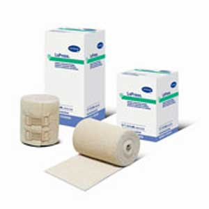 BANDAGES COMPRESSION WRAP ELASTIC W/CLIPS LF NS 4.7IN X 5.4YD LOPRESS (12/CS) [222-42500000]