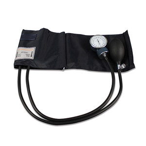 BLOOD PRESSURE UNITS ANEROID SPHYGMOMANOMETERS STD ARM ADULT BLACK (10/CS) [500-BP01]