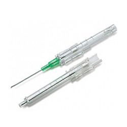 NEEDLES IV CATHETERS SAFETY DISP ST WINGED HUB 18GA X 1.25IN W/O DEHP LF PROTECTIV (50/BX 4BX/CS) [500-C18G-S]