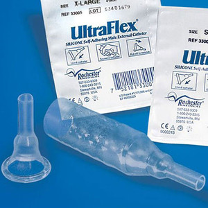 CATHETERS EXT MALE SELF-ADHERING DISP 100% SILICONE 29MM MD ULTRAFLEX (30/CS) [500-EC20]