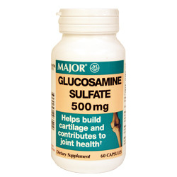 SUPPLEMENTS GLUCOSAMINE SULFATE 500MG CAPSULES (60/BTL) [PH227]