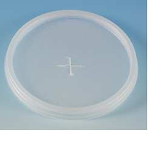 CUPS LIDS ONLY DISP PLASTIC W/STRAW SLOT F/ 10OZ CUP TRANS WINCUP (1000/CS) [500-FCL10]