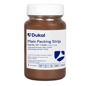 PACKING STRIPS IODOFORM ST 1IN X 5YD BTL (12/CS) [500-IPS2]