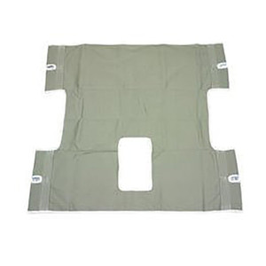 LIFTS SLINGS SOLID CANVAS 2 POINT W/COMMODE LESS CHAINS HOME CARE 330LB CAP (EA) [500-L400-CC]