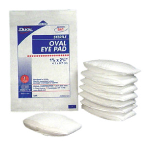 DRESSINGS EYE NON-ADH PADS ST 1.625IN X 2.625IN (1EA/PK 50PK/BX 12BX/CS) [500-P50E]