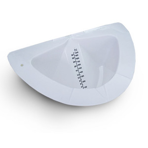 BEDPANS SPECIMEN PILGRIM NUNS HAT 1000CC WHITE (100/CS) [500-PAN-SP]