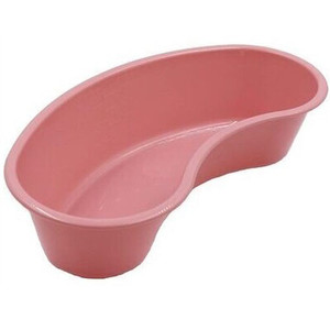 BASINS PLASTIC EMESIS 9IN GRADUATED ROSE MAUVE MADE USA (250/CS) [500-PBE02]