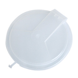 PITCHERS LIDS ONLY PLASTIC DISP UNIVERSAL PITCHER CARAFE TRANSPARENT MADE USA (500/CS) [500-PP02-L]