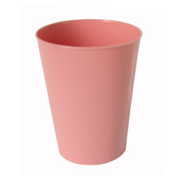 CUPS DRINKING PLASTIC GRADUATED TUMBLER 8OZ ROSE MAUVE (25/PK 20PK/CS 500/CS) [500-PT0802]