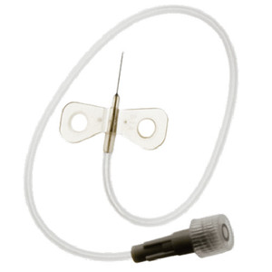 IV SETS W/WINGA 21GA X .75IN W/12IN TUBING (50/BX 10BX/CS) [500-S21W]