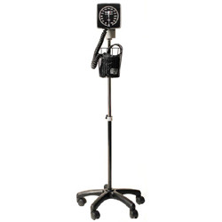 BLOOD PRESSURE UNITS ANEROID SPHYGMOMANOMETERS MOBILE STAND W/DIAL (EA) [500-SBPU-D]