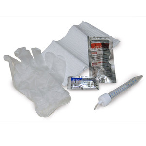 KITS/TRAYS URINE SPECIMEN DISP ST FEMALE 2GLV PVP SWAB LUBE JELLY & LABEL 8FR 6.5IN LF (25/CS) [500-ST08-F]