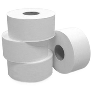 TISSUE TOILET DISP 2PLY ROLL JR JUMBO 3.3IN CORE MADE USA (1000FT/RL 12RL/CS) [500-TT2J]