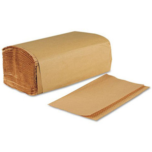 TOWELS PAPER DISP SINGLE FOLD 1PLY BROWN/KRAFT/NATURAL (250EA/SL 16SL/CS) [500-TTSN]