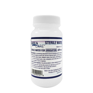 SOLUTIONS IRRIG WATER USP ST LIQ 100ML SCREW TOP BTL (48/CS) [500-W100ST]