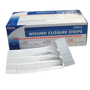 BANDAGES WOUND CLOSURE STRIPS .25IN X 3IN (3/PK 50PK/BX 4BX/CS) [500-WCS3]