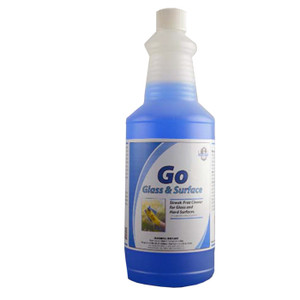 CLEANERS SURFACE GLASS NO STREAKS RTU 32OZ GO MADE USA (12/CS) [500-ESD04-Q12]