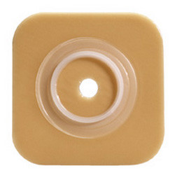 OSTOMY WAFER CUT-TO-FIT 4IN X 4IN W/1 3/4IN FLANGE W/STOMAHESIVE CLEAR SUR-FIT NATURA (10/BX 10BX/CS) [CVT4015-75]