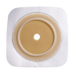 OSTOMY WAFER CUT-TO FIT 4 1/2IN X 4 1/2IN W/1 3/4IN FLANGE W/DURAHESIVE WHITE SUR-FIT NATURA (10/BX 10BX/CS) [CVT4131-61]