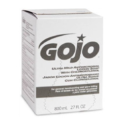 SOAPS LIQUID LOTION HAND ADVANCED ANTIMIC 800ML BAG ULTRA MILD (12/CS) [GJ9212-12]