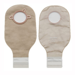 OSTOMY PCH 2PC DRAIN PRE-SIZED 2 1/4IN ULTRA CLEAR LOCK 'N ROLL NEW IMAGE (10/BX 24BX/CS) [HOL18003]