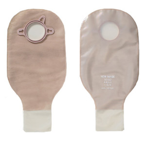 OSTOMY PCH 2PC DRAIN PRE-SIZED 1 3/4IN TRANS NEW IMAGE (10/BX 24BX/CS) [HOL18102]