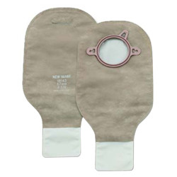 OSTOMY PCH 2PC DRAIN PRE-SIZED 2 1/4IN W/FILTER BEIGE NEW IMAGE (10/BX 24BX/CS) [HOL18143]