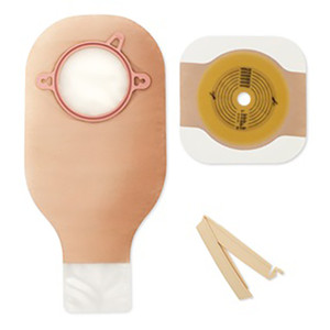 OSTOMY PCH 2PC DRAIN CUT-TO-FIT KIT UP TO 3 1/2IN YELLOW & 4IN PCH W/BARRIER NEW IMAGE (5BX 36BX/CS) [HOL19106]