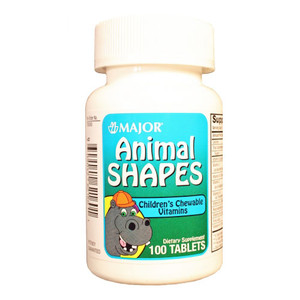 SUPPLEMENTS VITAMINS MULTI F/CHILDREN TABLETS CHEWABLE (100/BTL) [PH071]