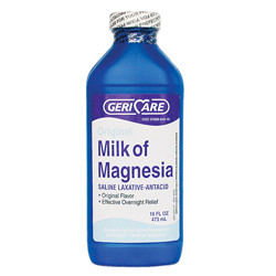 LAXATIVES MILK OF MAGNESIA MAGNESIUM HYDROXIDE 1200MG LIQUID 16OZ / 355ML BTL COMPARE TO PHILLIPS MILK OF MAGNESIA MADE USA (12/CS) [PH108]