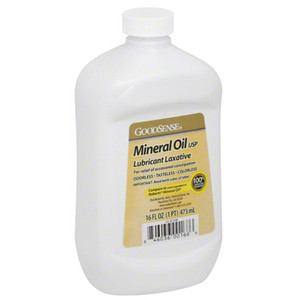 LAXATIVES LUBRICANT MINERAL OIL 16OZ BTL (12/CS) [PH125]
