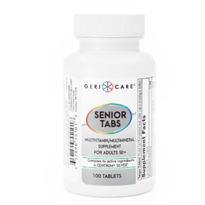 SUPPLEMENTS VITAMINS MULTI W/LYCOPENE F/SENIORS TABLETS COMPARE TO CENTRUM SILVER MADE USA (100/BTL 12/CS) [PH131]