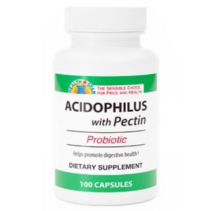 SUPPLEMENTS PROBIOTIC ACIDOPHILUS W/PECTIN CAPSULES MADE USA (100/BTL 12BTL/CS) [PH141]
