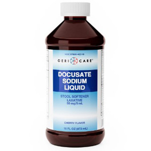 LAXATIVES DOCUSATE SODIUM STOOL SOFTENER COLACE 50MG/5ML LIQUID 16OZ BTL MADE USA (12/CS) [PH198]